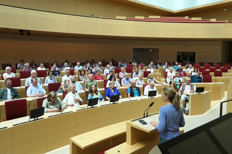 © Stimmkreisbüro Gerlach: Judith Gerlach, MdL im Dialog mit ihren Gästen
