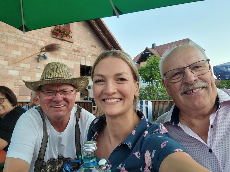 Franz Bilz, Staatsministerin Judith Gerlach und Altb�rgermeister Franz Straub