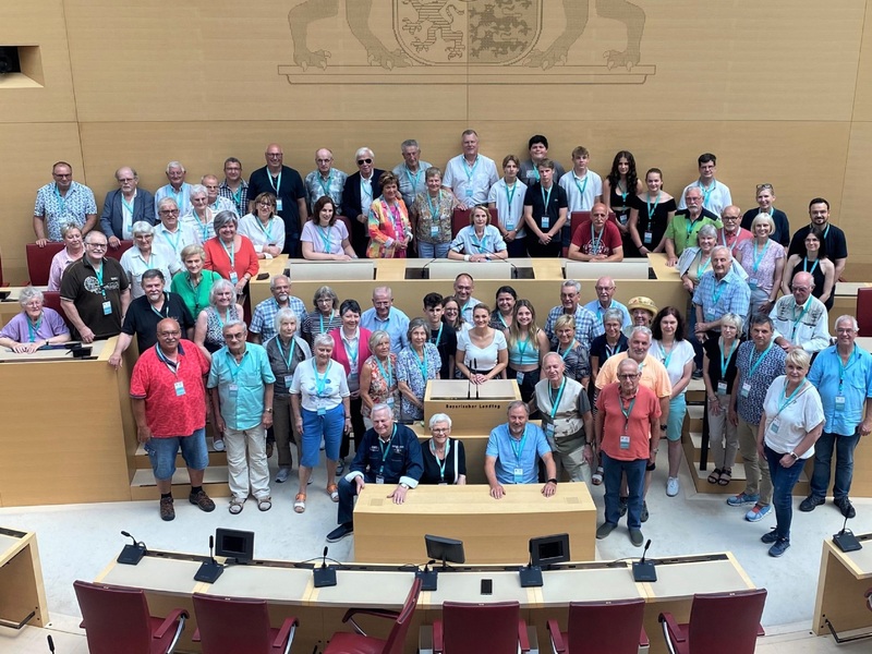 Gruppenbild: � CSU Fraktion im Bayerischen Landtag