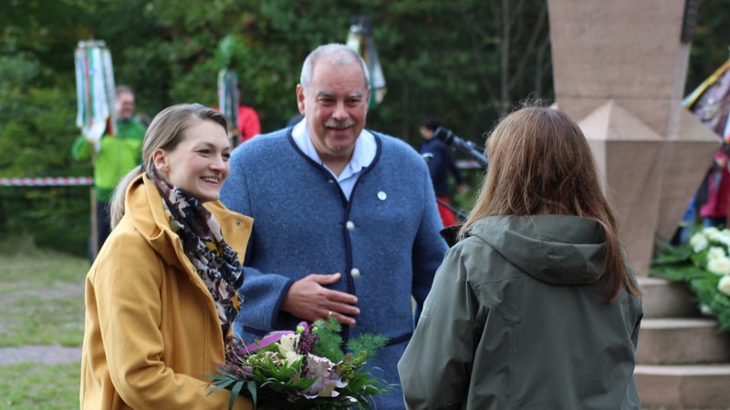 Blumen zum Dank